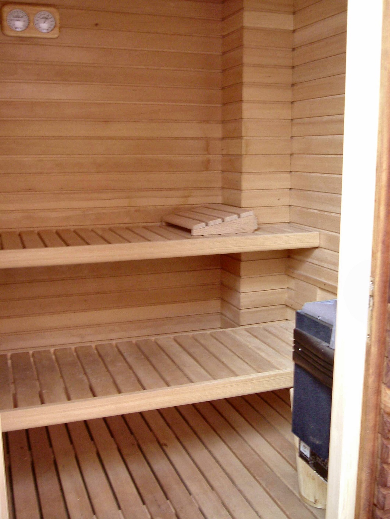 Sauna in legno hemlock 2