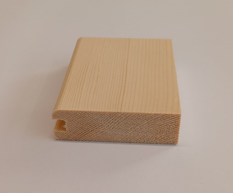 Profilo in legno sagomato